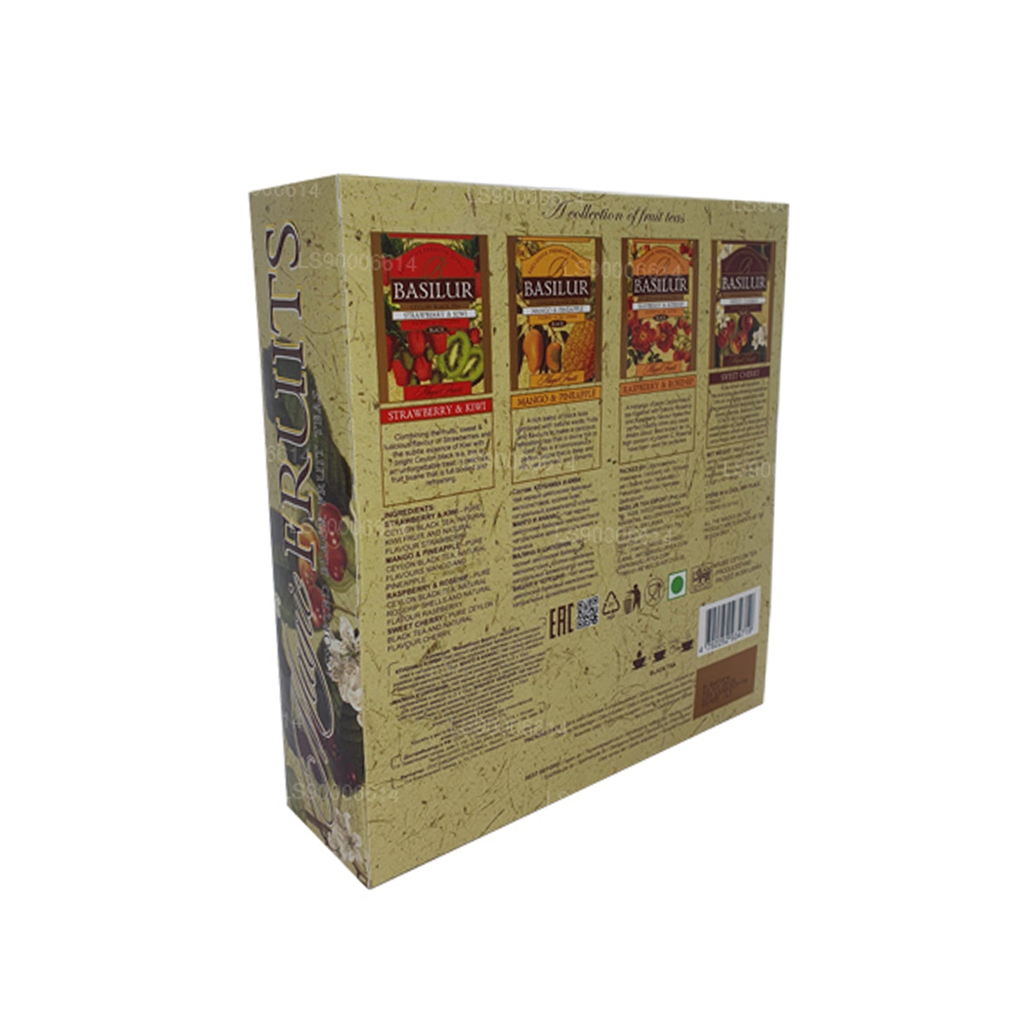 Basilur Magic Fruits “Magic Fruitsed-40 个信封” (80 g) 茶包