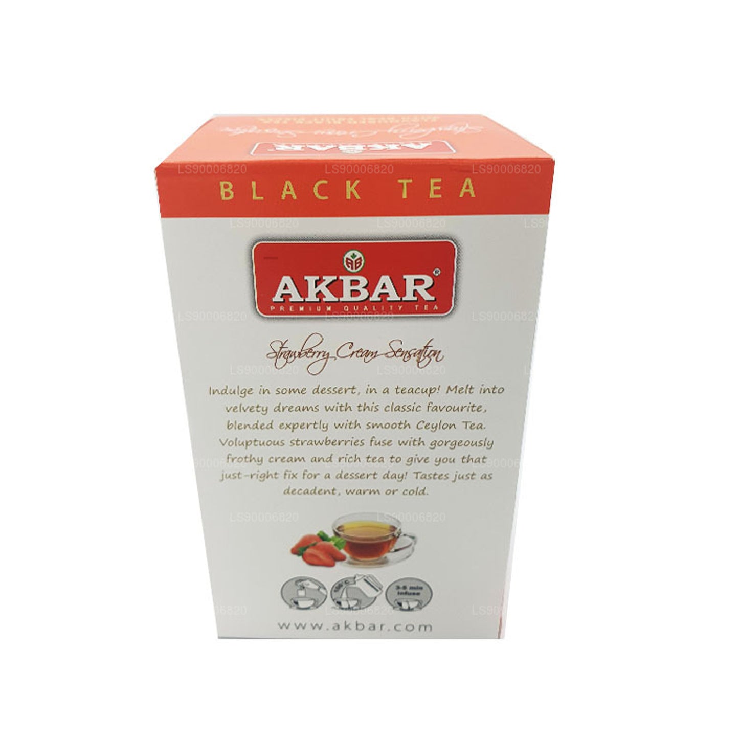Akbar 草莓奶油 Sensation (40g) 20 个茶包
