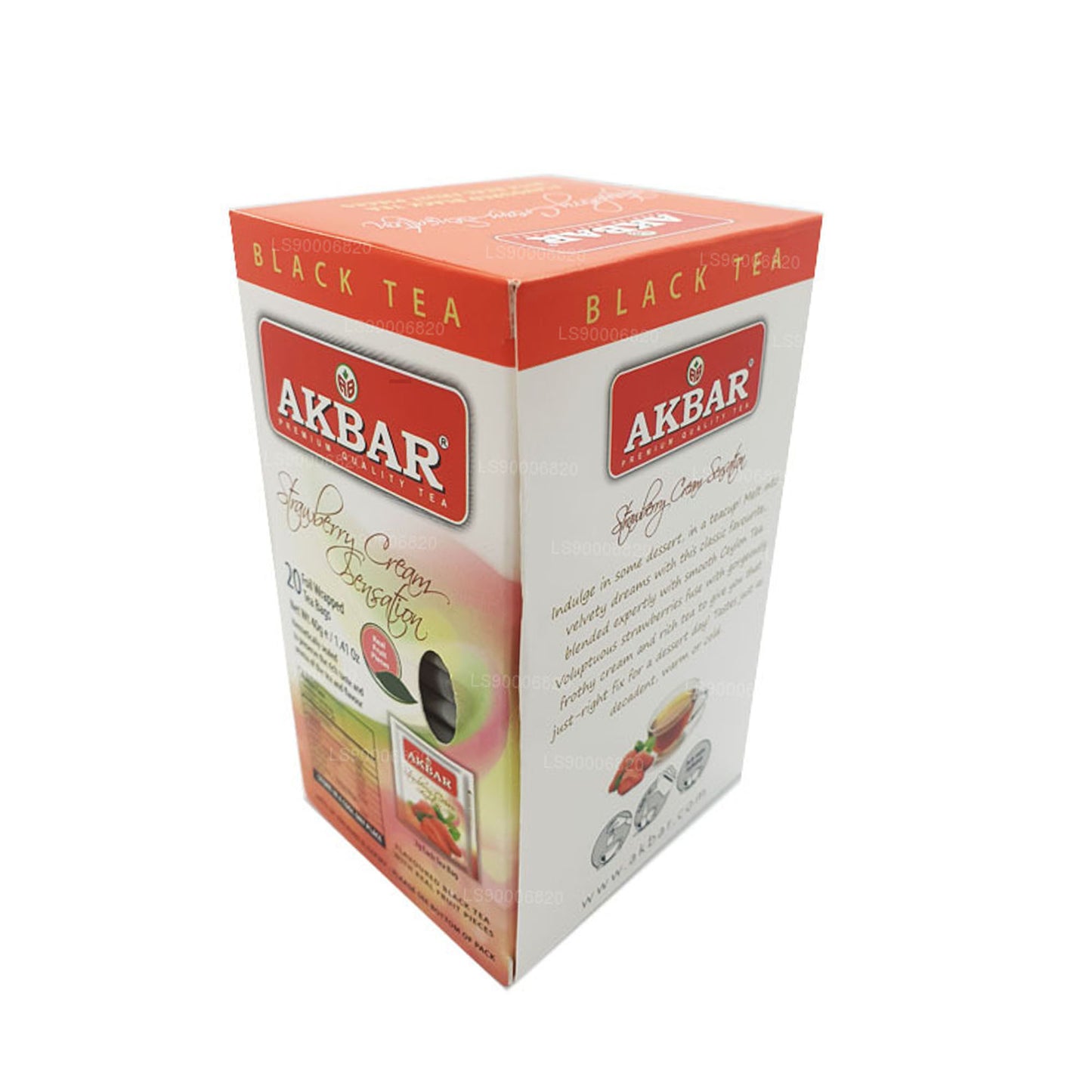 Akbar 草莓奶油 Sensation (40g) 20 个茶包