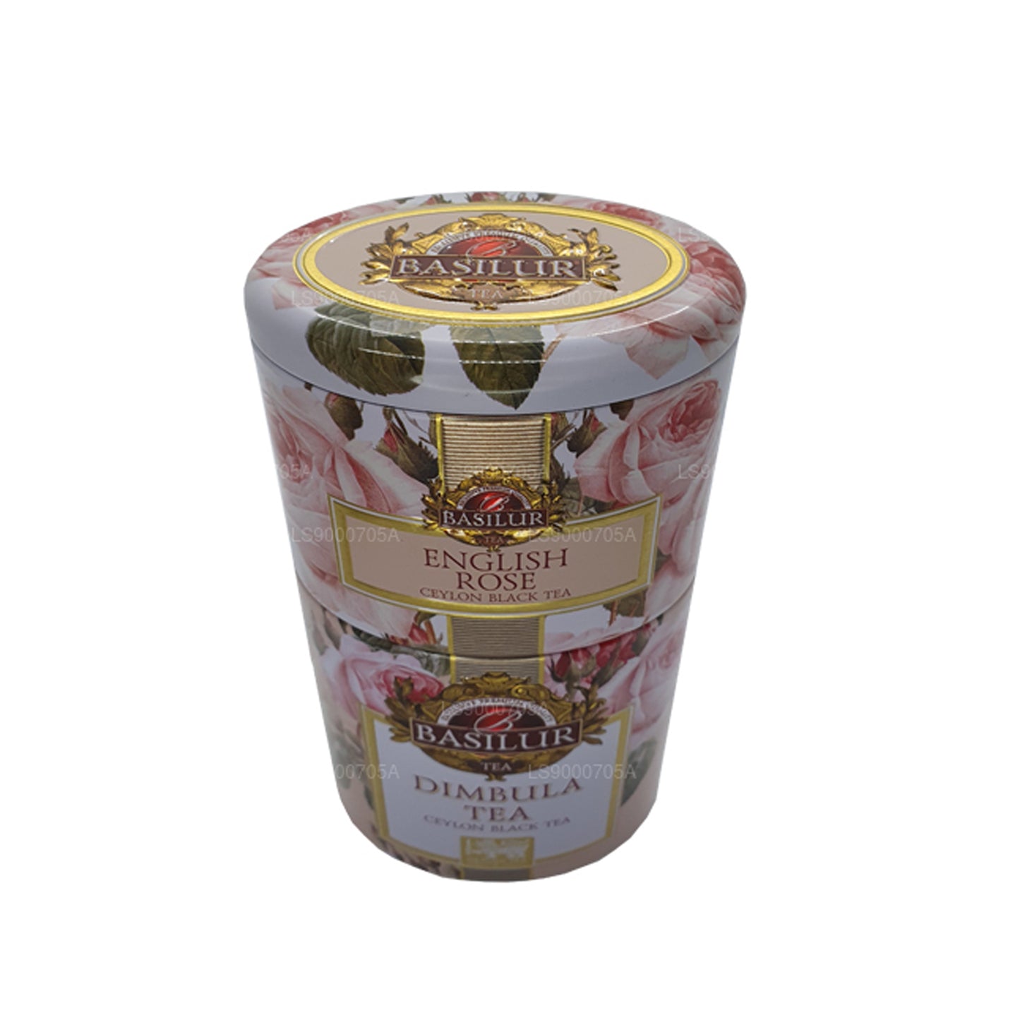 Basilur Fruits and Flowers “英国玫瑰” Dimbula (100g) caddy