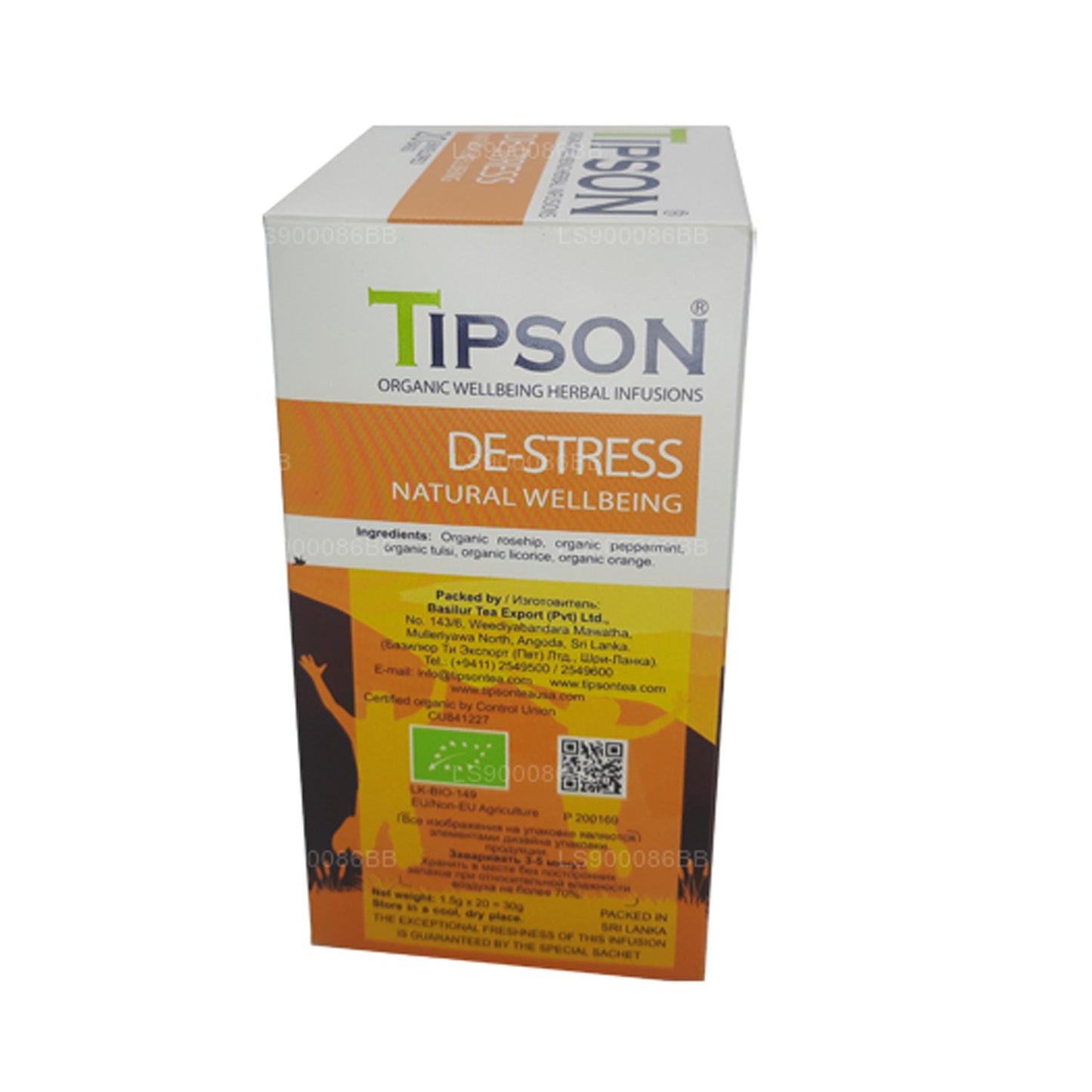 Tipson 减压自然健康 (30g) 20 个信封茶包