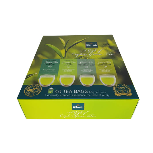 Dilmah 锡兰绿茶的礼物 (80g) 40 个茶包