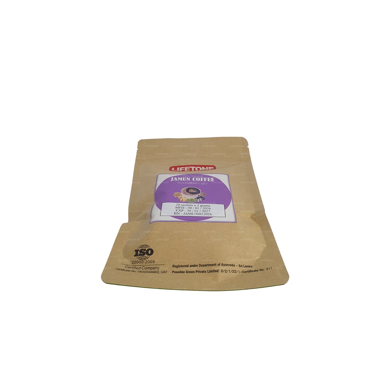 Lifetone Jamun 种子咖啡 (40g)