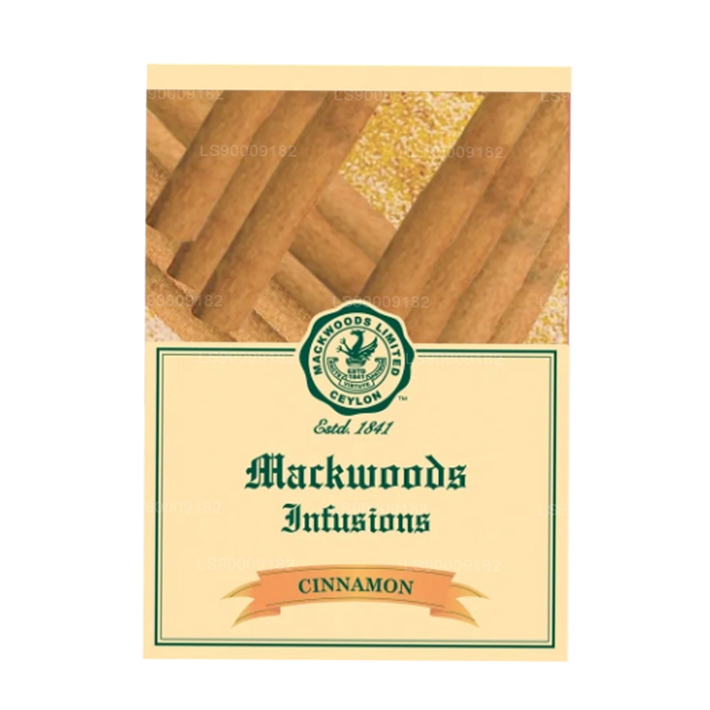 Mackwoods Cinnamon Herbal Infusion 25 Enveloped Bags (50g)