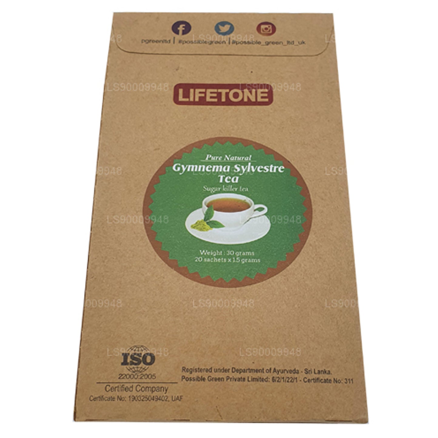 Lifetone Gymnema Sylvester Tea (40g)
