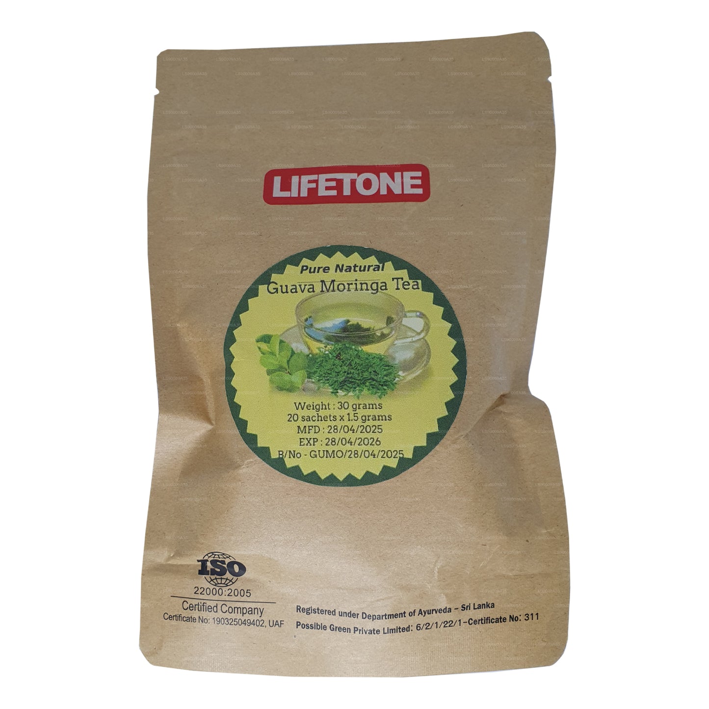 Lifetone 番石榴辣木茶 (30 克)