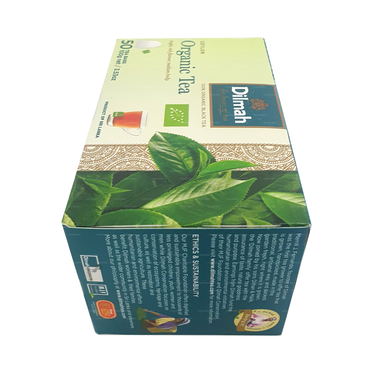 Dilmah 有机茶 (100g) 50 个茶包