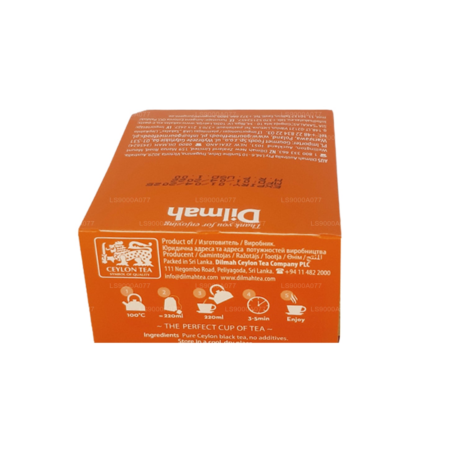 Dilmah Ceylon Supreme 10 个茶包 (20 克)