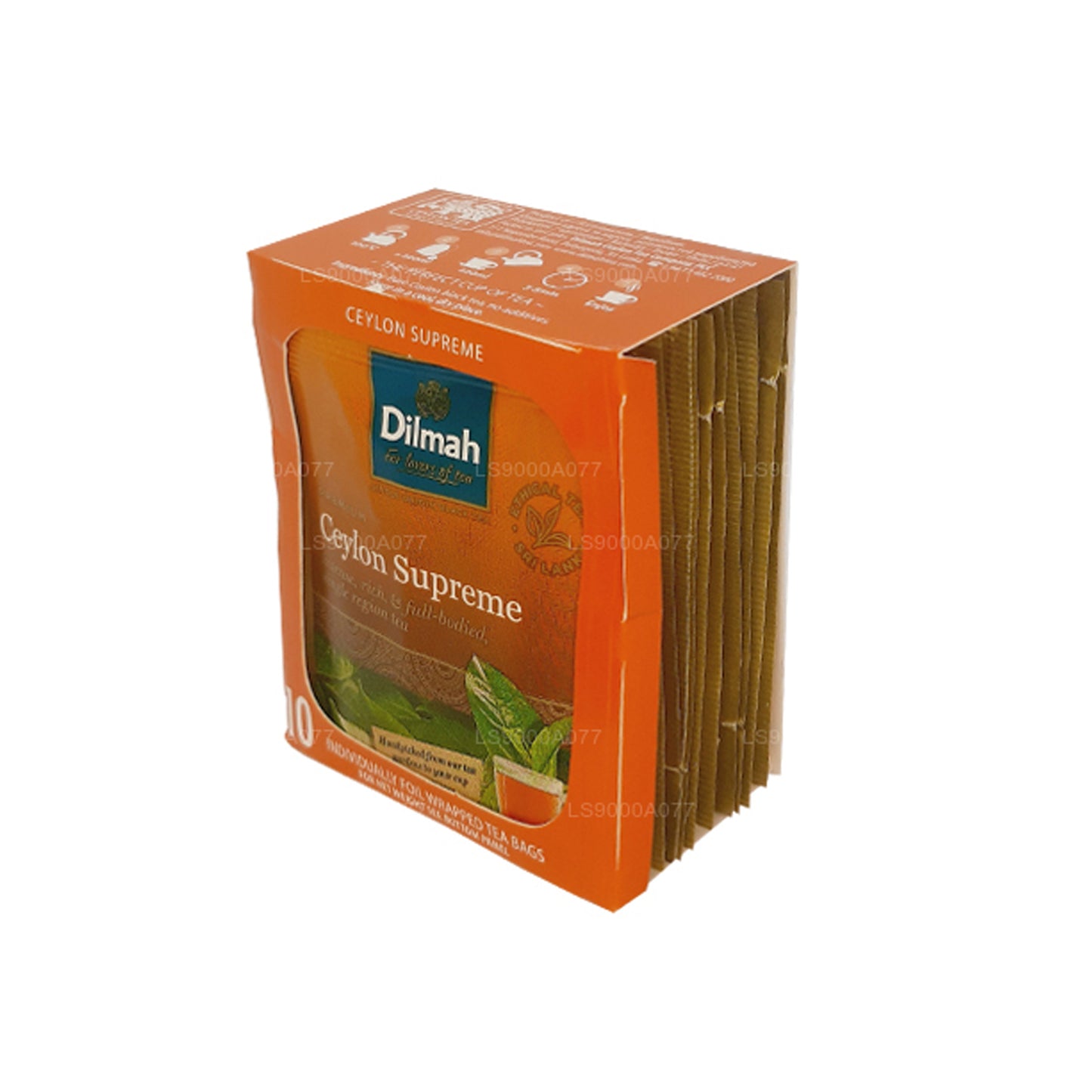 Dilmah Ceylon Supreme 10 个茶包 (20 克)