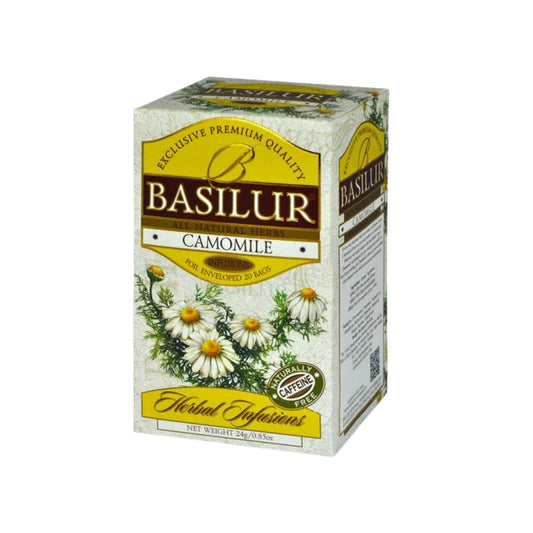 Basilur Chamomile Herbal Infusions Tea (30g) 25 Tea Bags