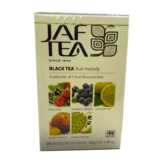Jaf Tea Pure Fruits 系列红茶水果旋律 (30g) 20 个茶包