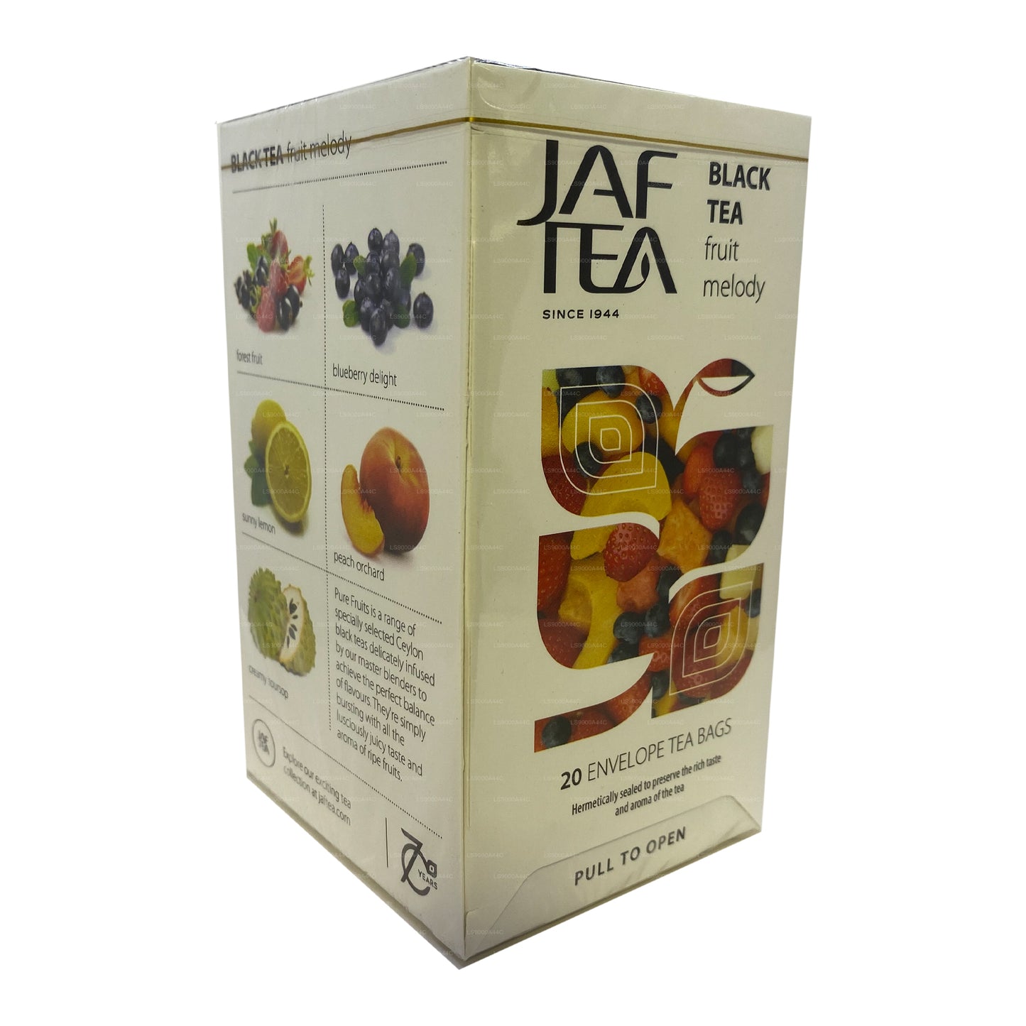 Jaf Tea Pure Fruits 系列红茶水果旋律 (30g) 20 个茶包