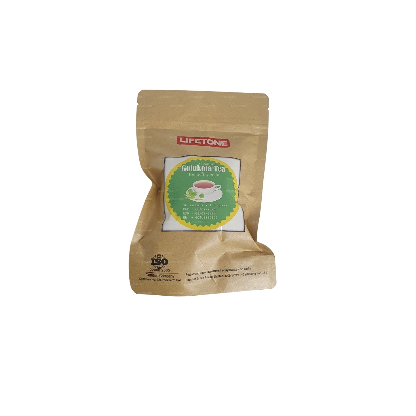 Lifetone Gotukola 茶 (30g)