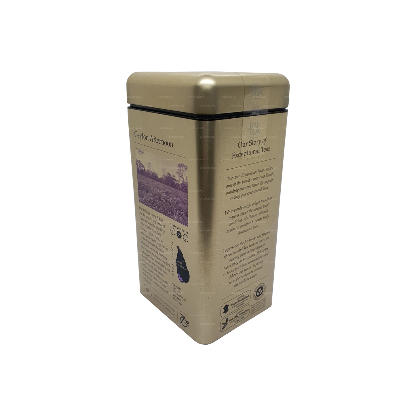 Jaf Tea Classic Gold Collection 锡兰下午茶包 (125 克