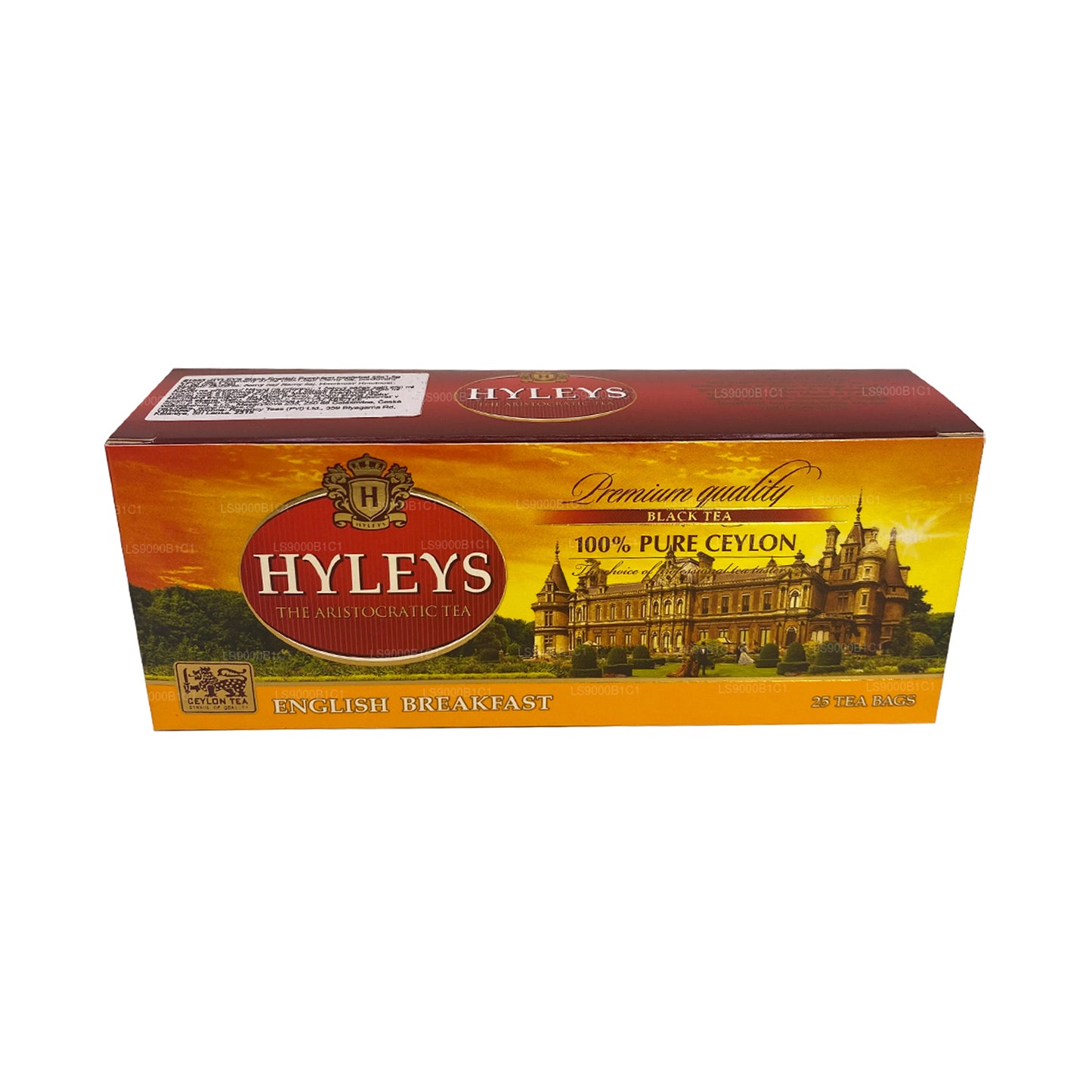 Hyleys Black English 早餐茶 (37.5g) 25 个茶包