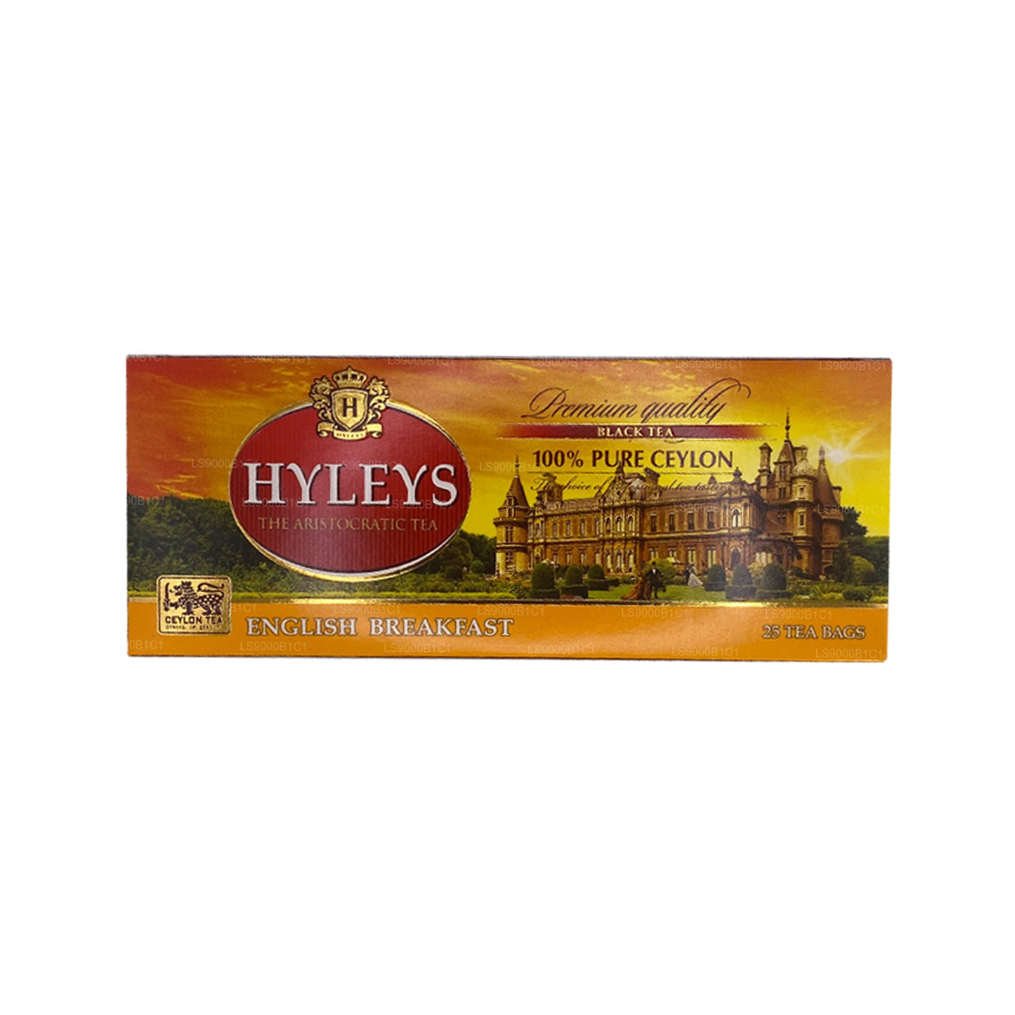 Hyleys Black English 早餐茶 (37.5g) 25 个茶包