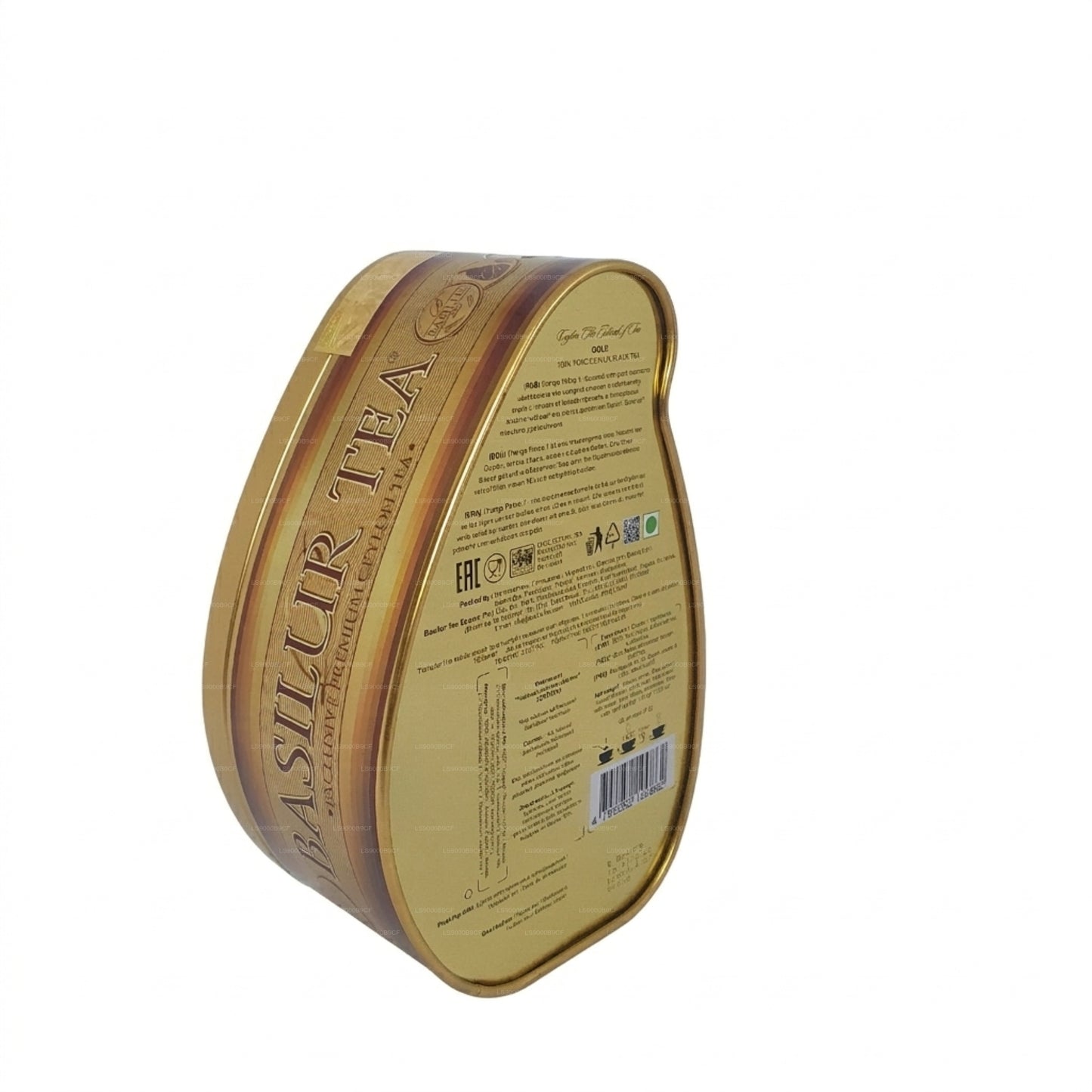Basilur Island of Tea “Gold”（100g）Caddy