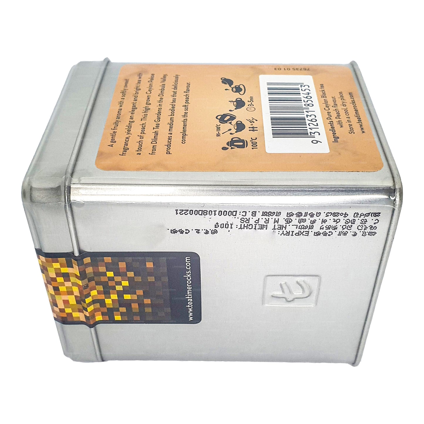 迪尔玛 t系列桃子味散装茶叶（100克）