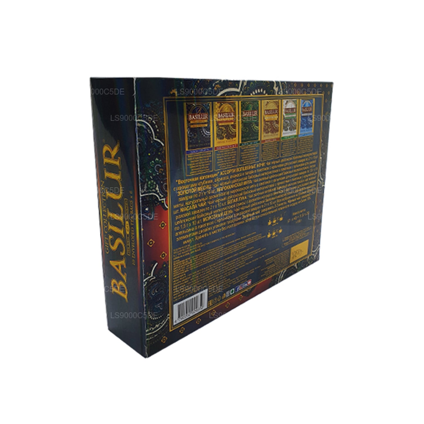 Basilur 各种东方礼品系列 (110 克) 60 个信封茶包