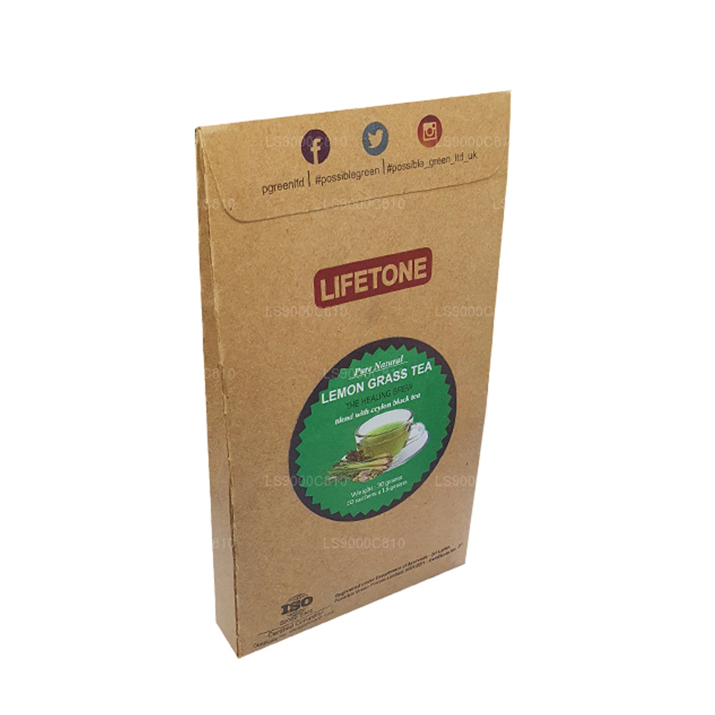 Lifetone 柠檬草茶 (30 克)