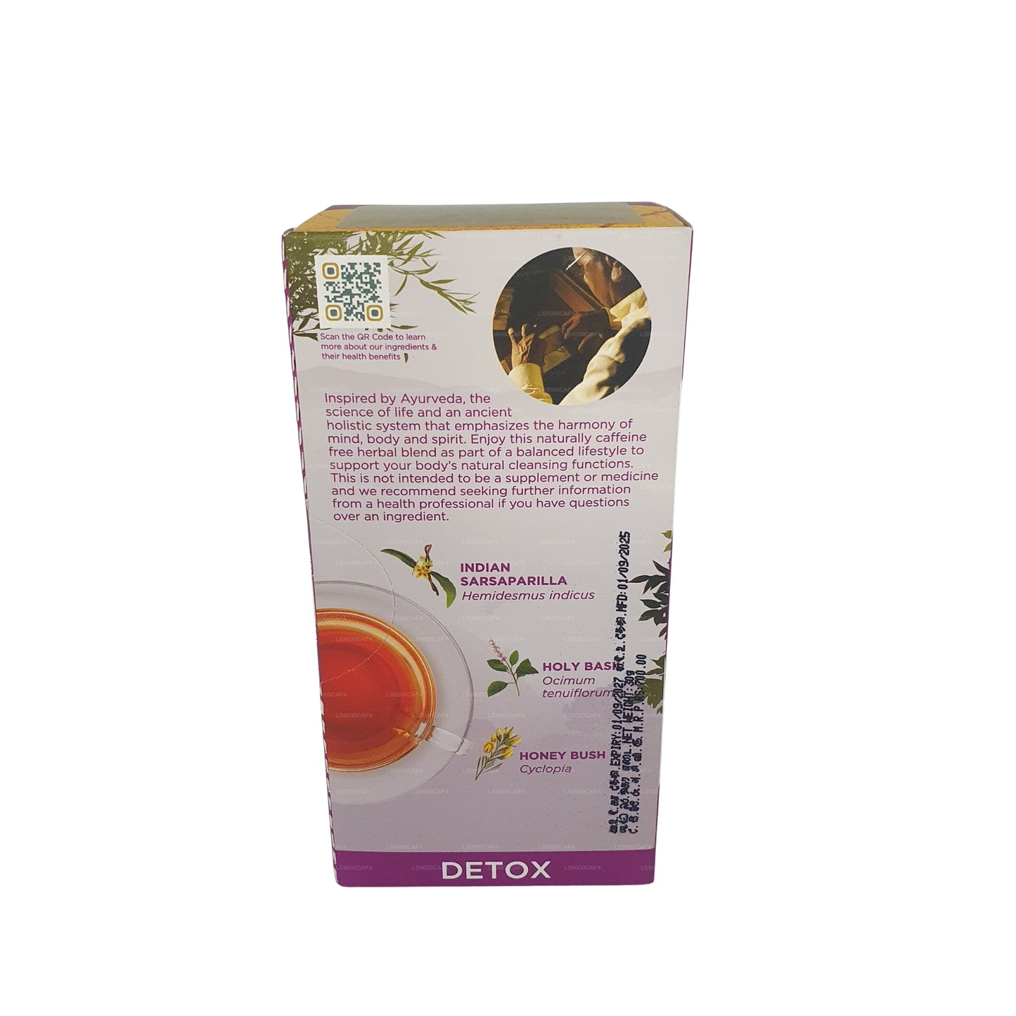 Dilmah Arana 排毒天然草本冲剂（20 个无标签茶包）
