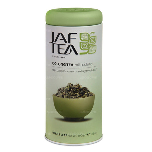 Jaf Tea Pure Green Collection 牛奶乌龙罐 (100g)