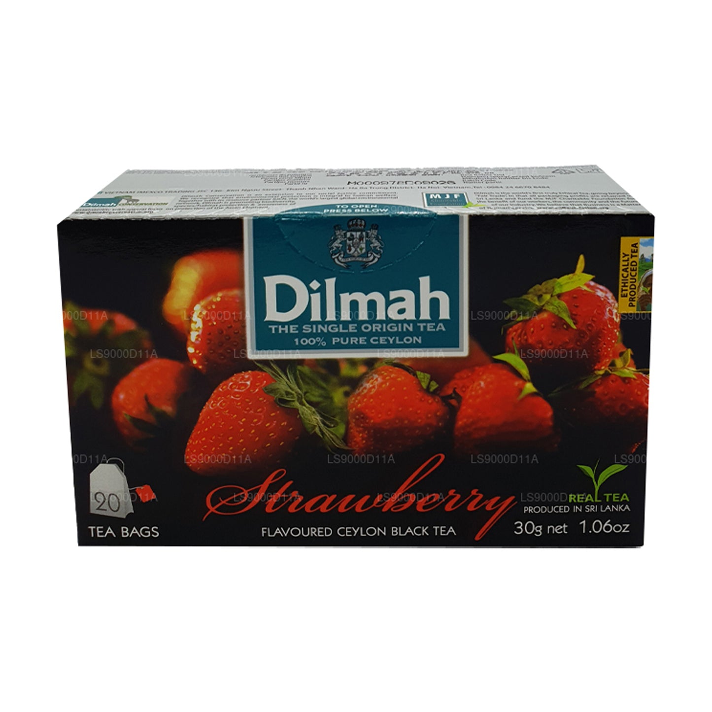 Dilmah 草莓味锡兰红茶 (30g) 20 茶包