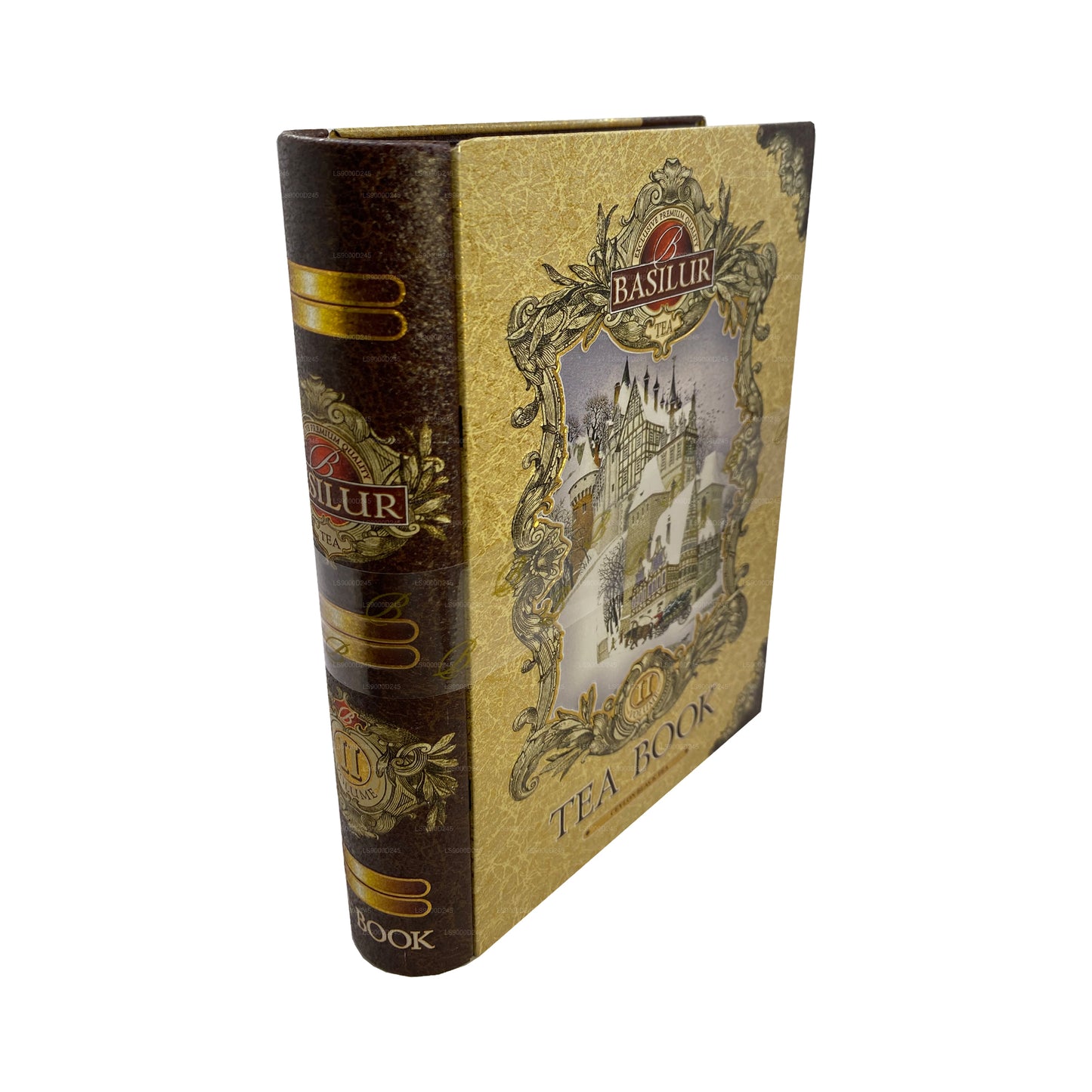Basilur Tea Book “茶书第二卷-金色” (100g) Caddy