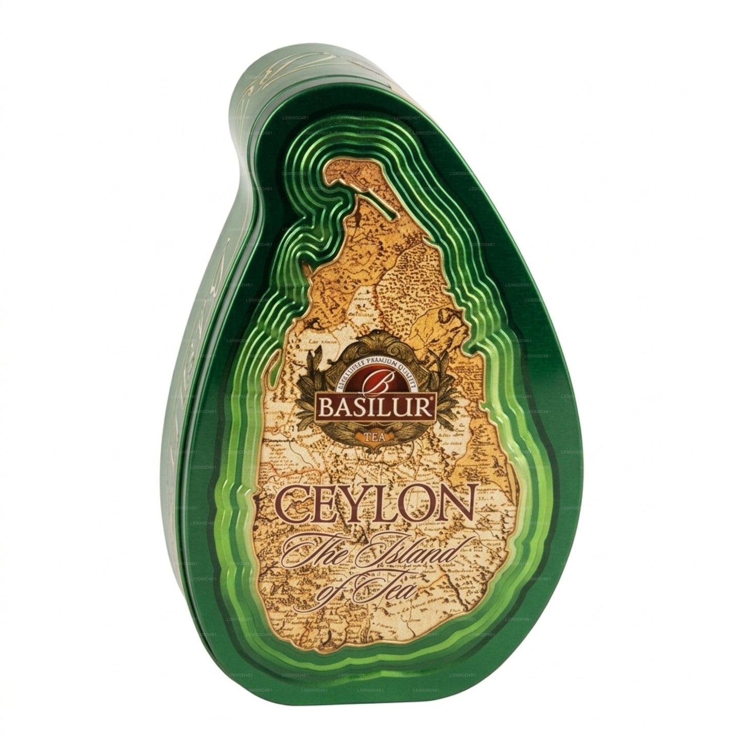 Basilur Island of Tea “Green”（100g）Caddy