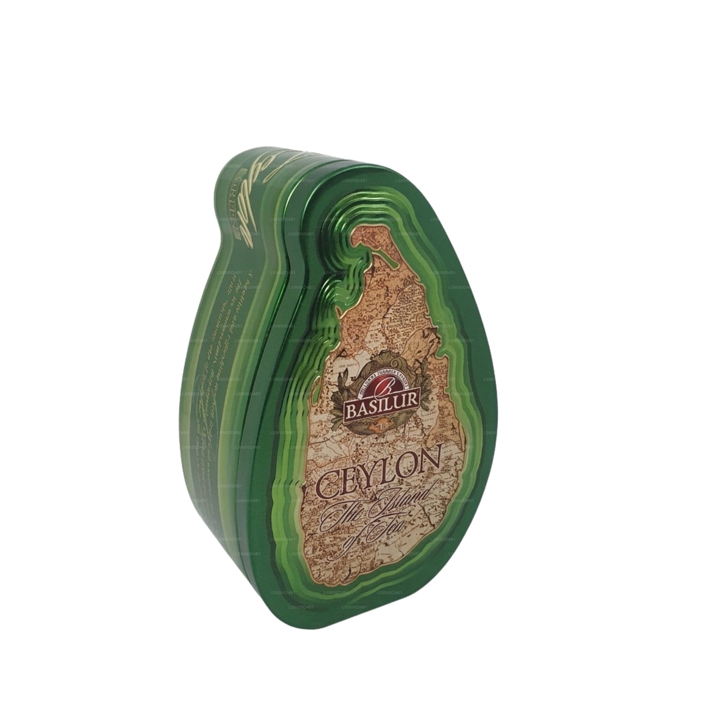 Basilur Island of Tea “Green”（100g）Caddy