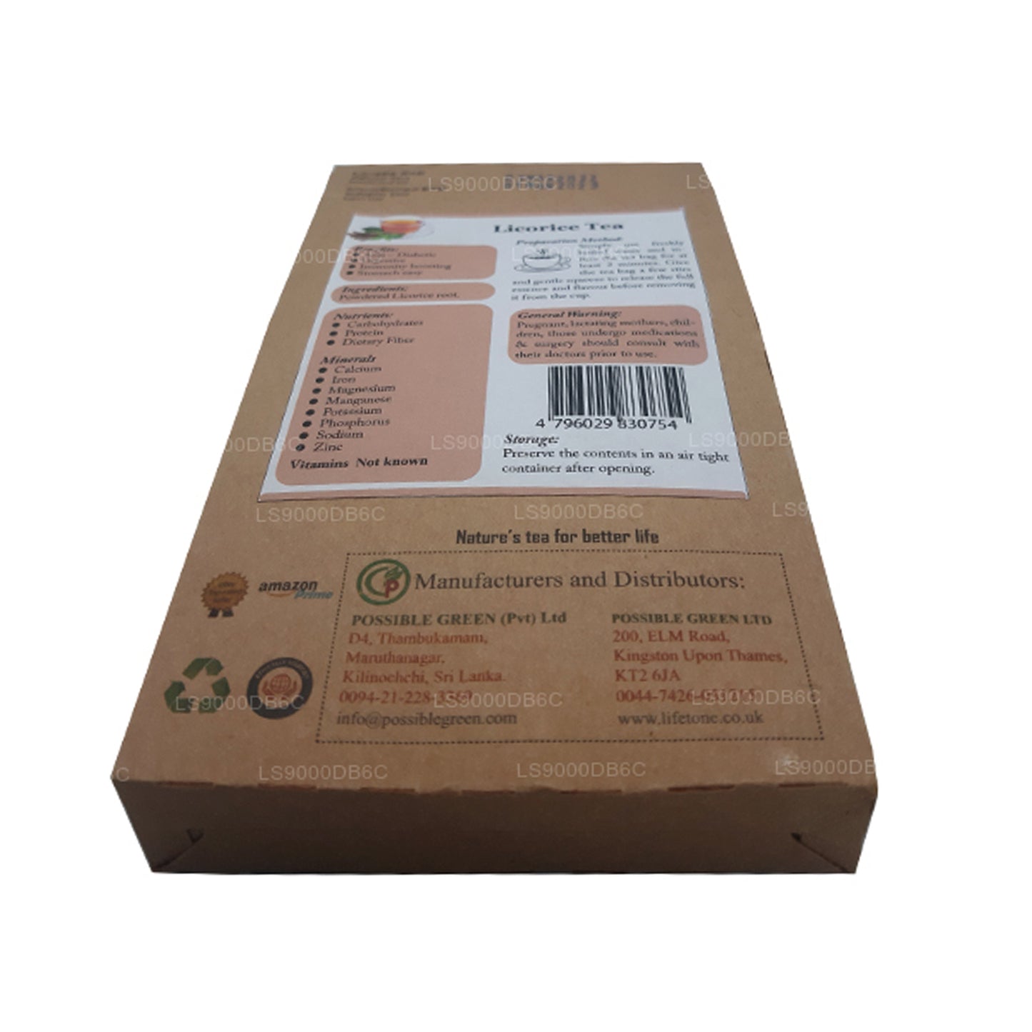 Lifetone 甘草茶 (40 克)