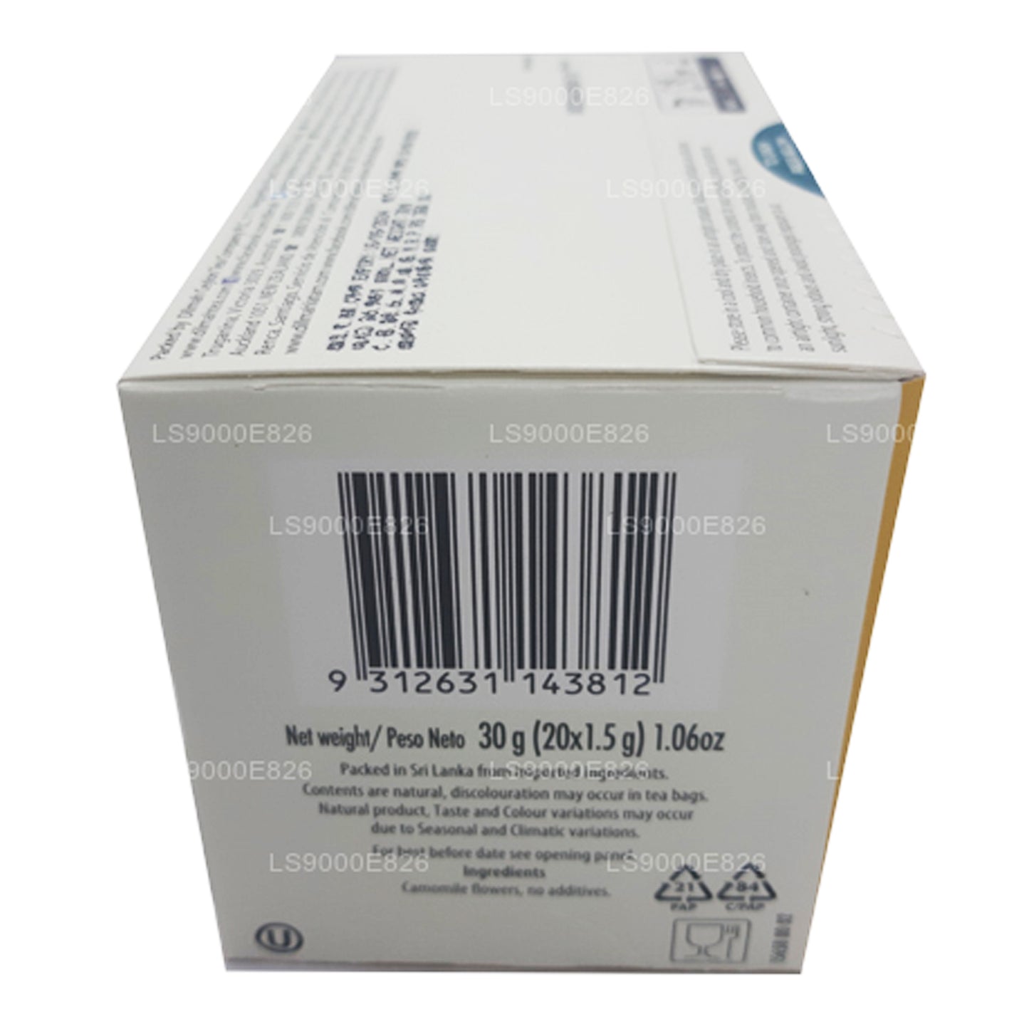 Dilmah Pure Camomile Flowers (30g) 20 个茶包