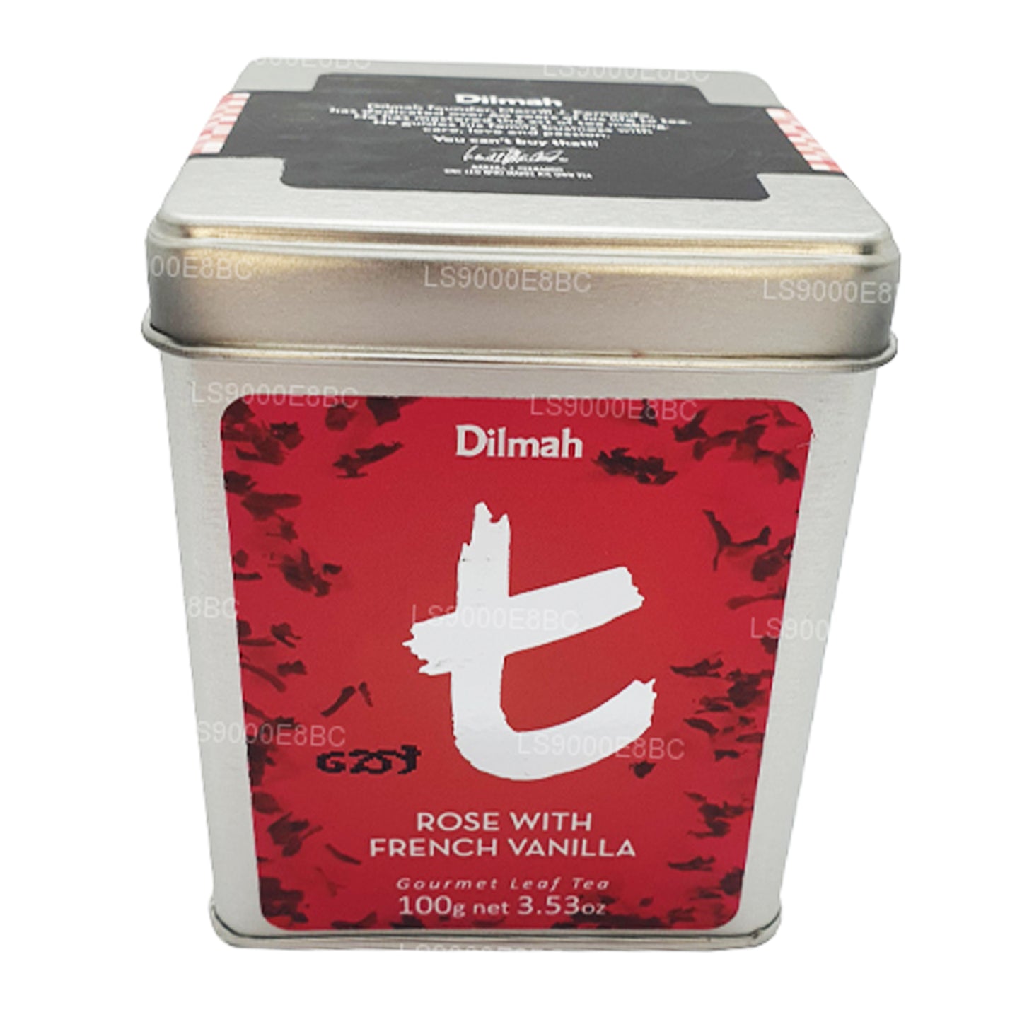 Dilmah T 系列玫瑰配法国香草散叶茶 (100 g)