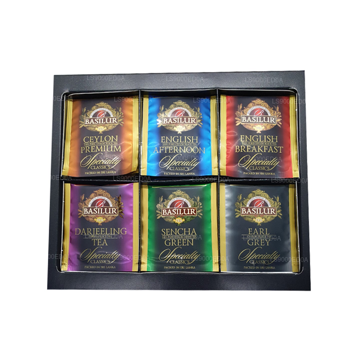 Basilur Giftbox 各式特色经典款 (115 克) 60 个封装茶包