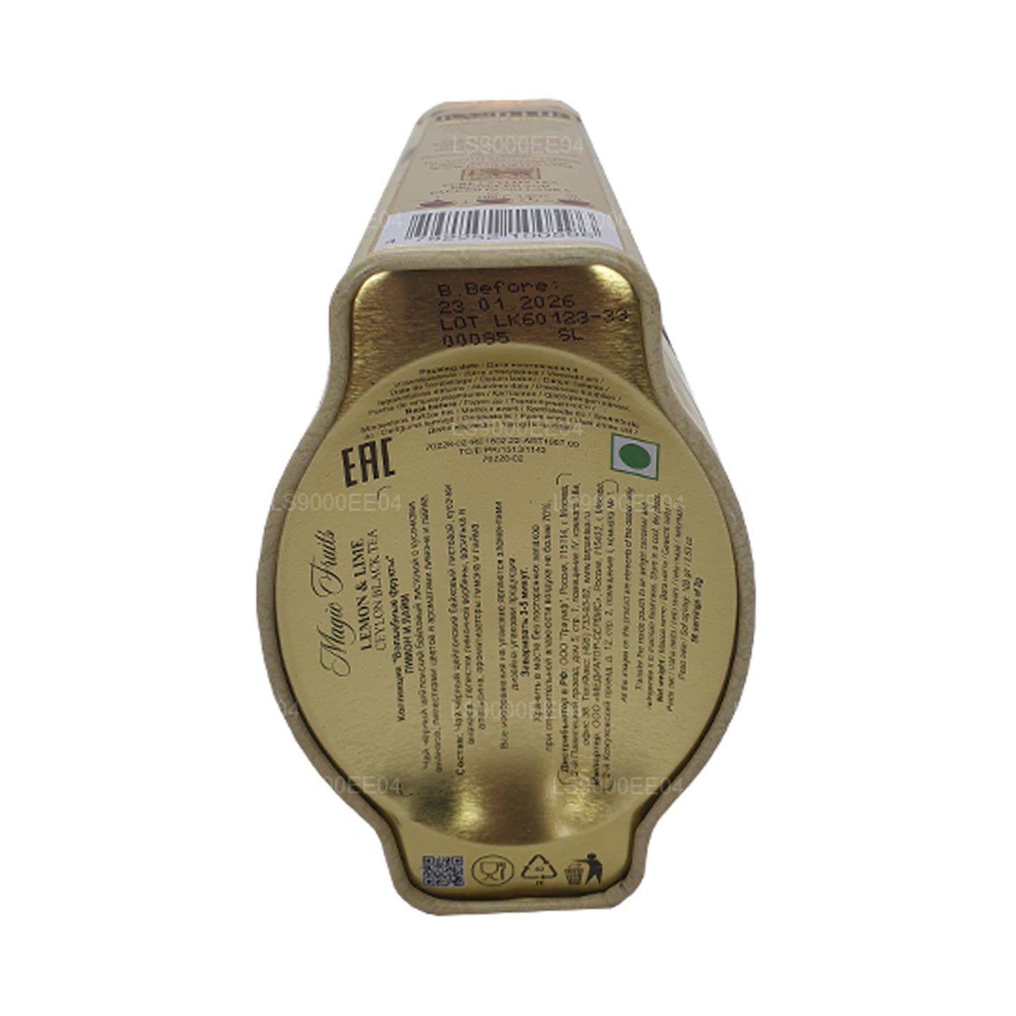 Basilur Magic Fruits 柠檬和酸橙 (100g) Tin Caddy