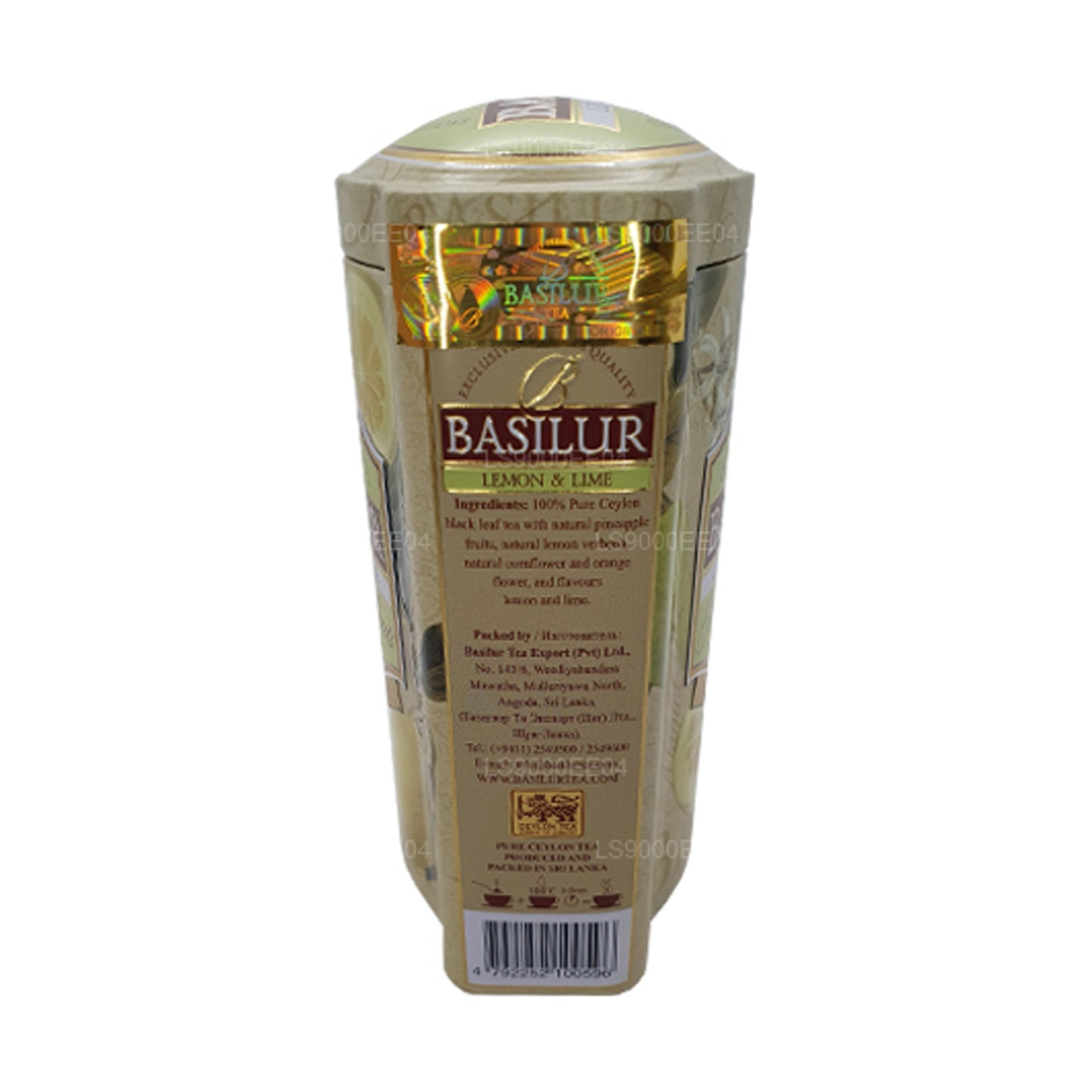 Basilur Magic Fruits 柠檬和酸橙 (100g) Tin Caddy