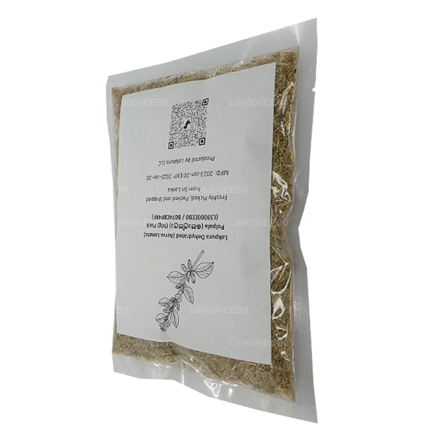 Lakpura 脱水 (Aerva Lanata) Polpala (100g) Pack