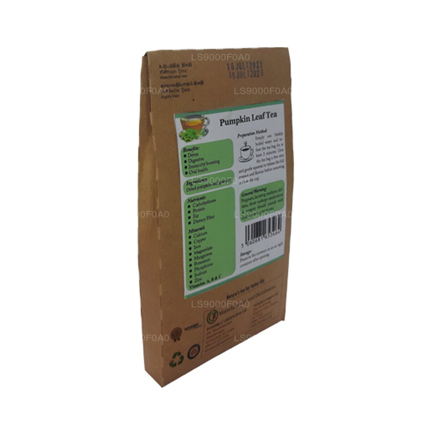 Lifetone Pumpkin Leaf Tea (40g)