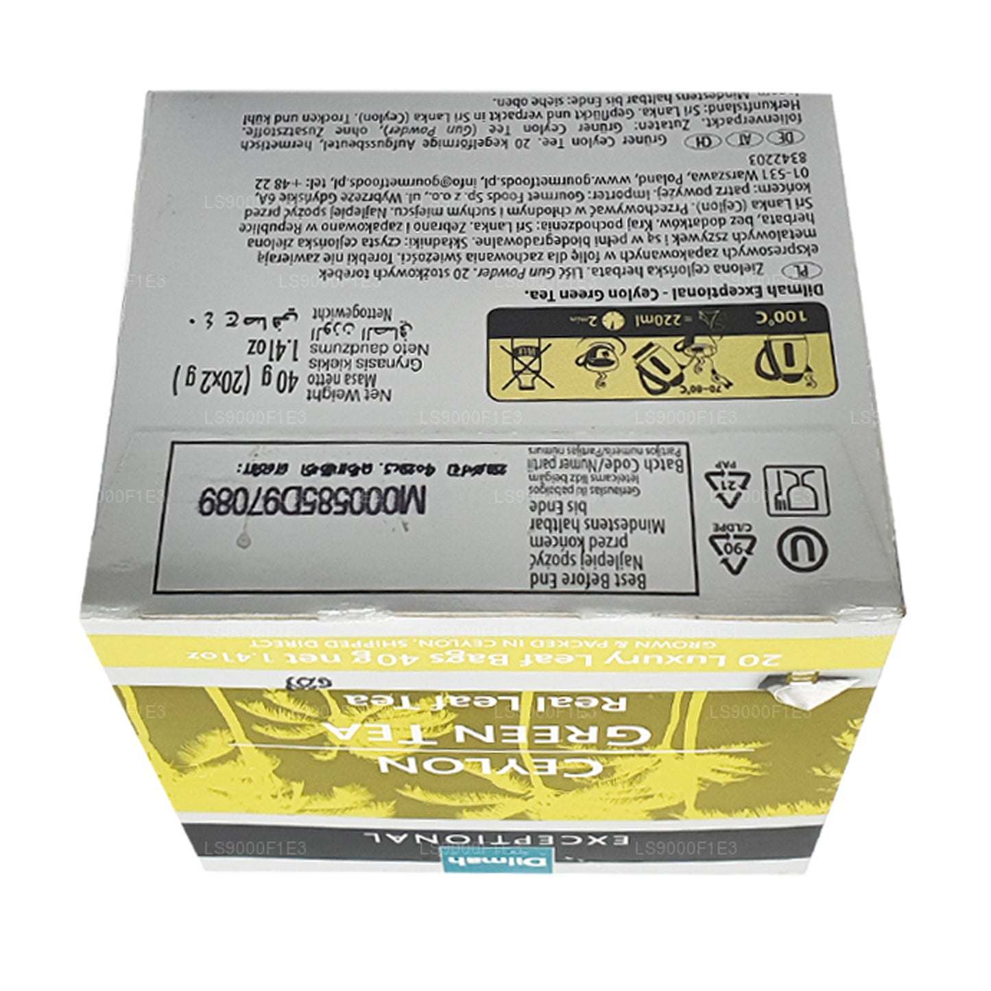 Dilmah 卓越锡兰绿茶 (40g) 20 茶包