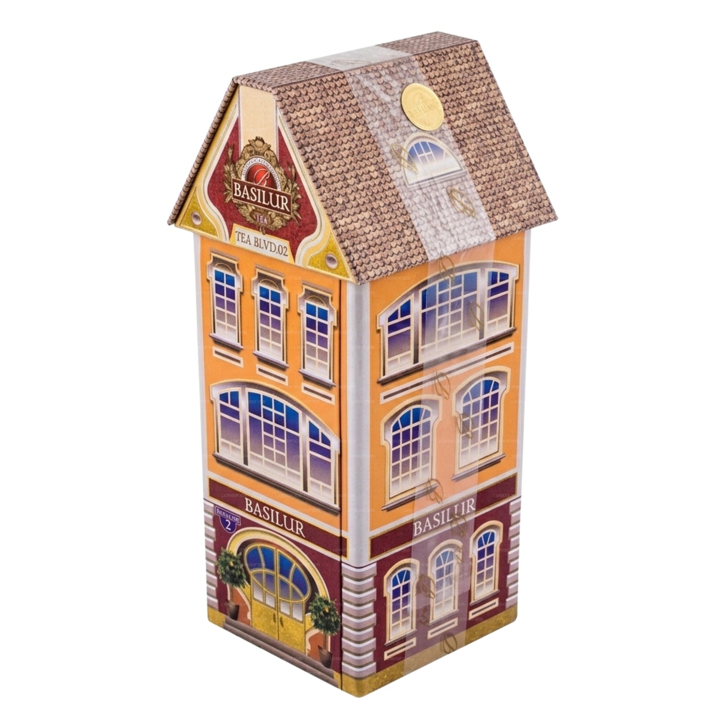 Basilur 茶馆 “Tea Boulevard 2”（75 克）Caddy