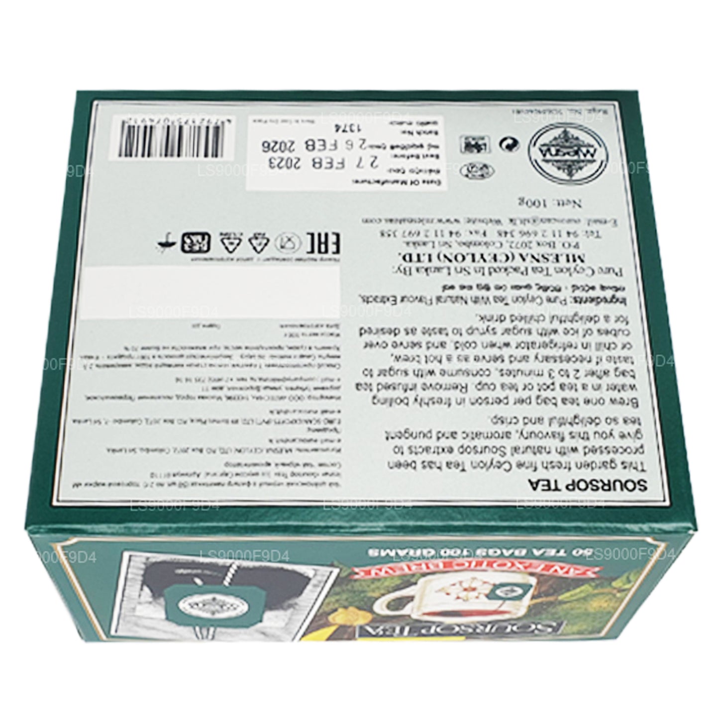 Mlesna Soursop Tea 'Exotional Brew' 50g 茶包 (100g)