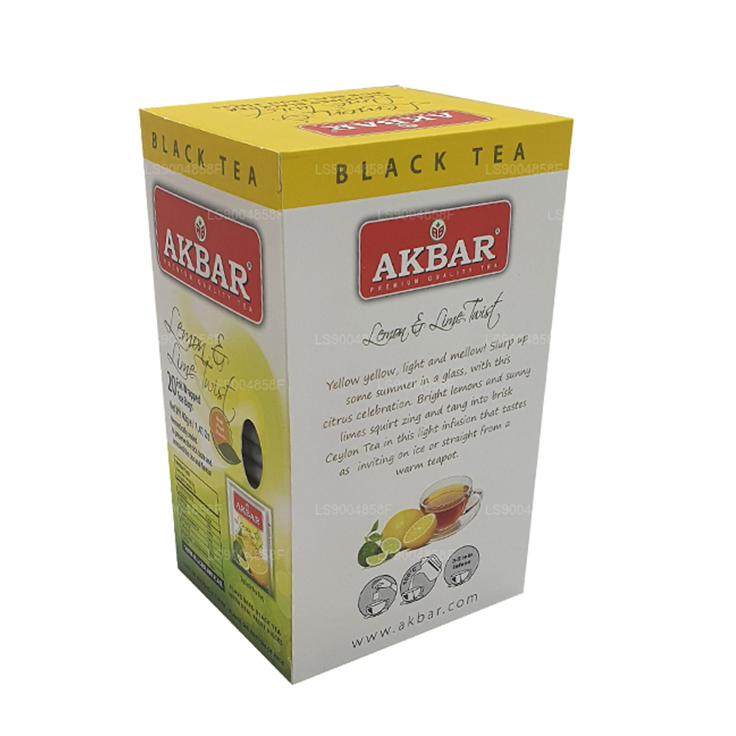 Akbar Lemon and Lime Twist Tea (40g) 20 个茶包
