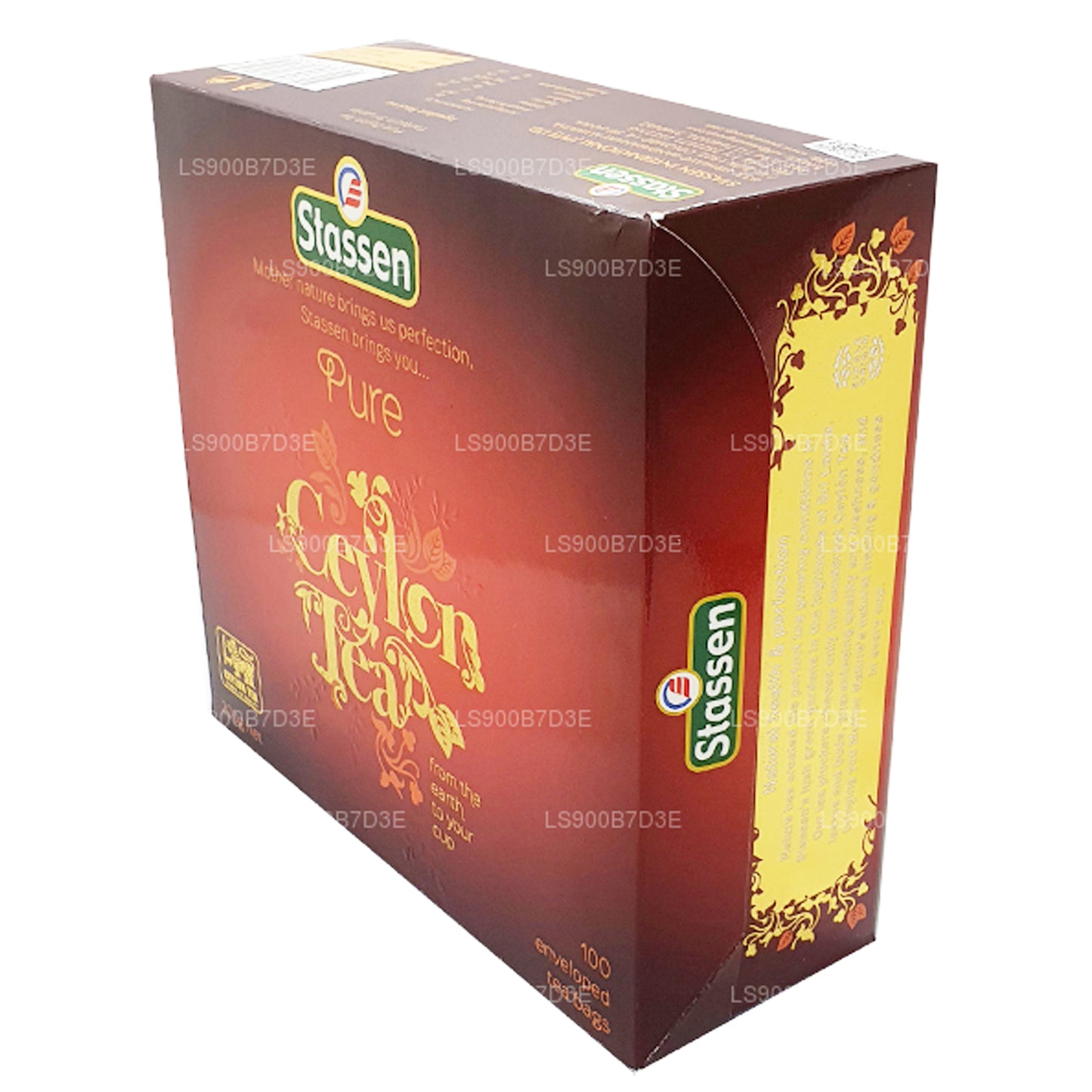 Stassen Pure 锡兰红茶 (200 克) 100 个茶包