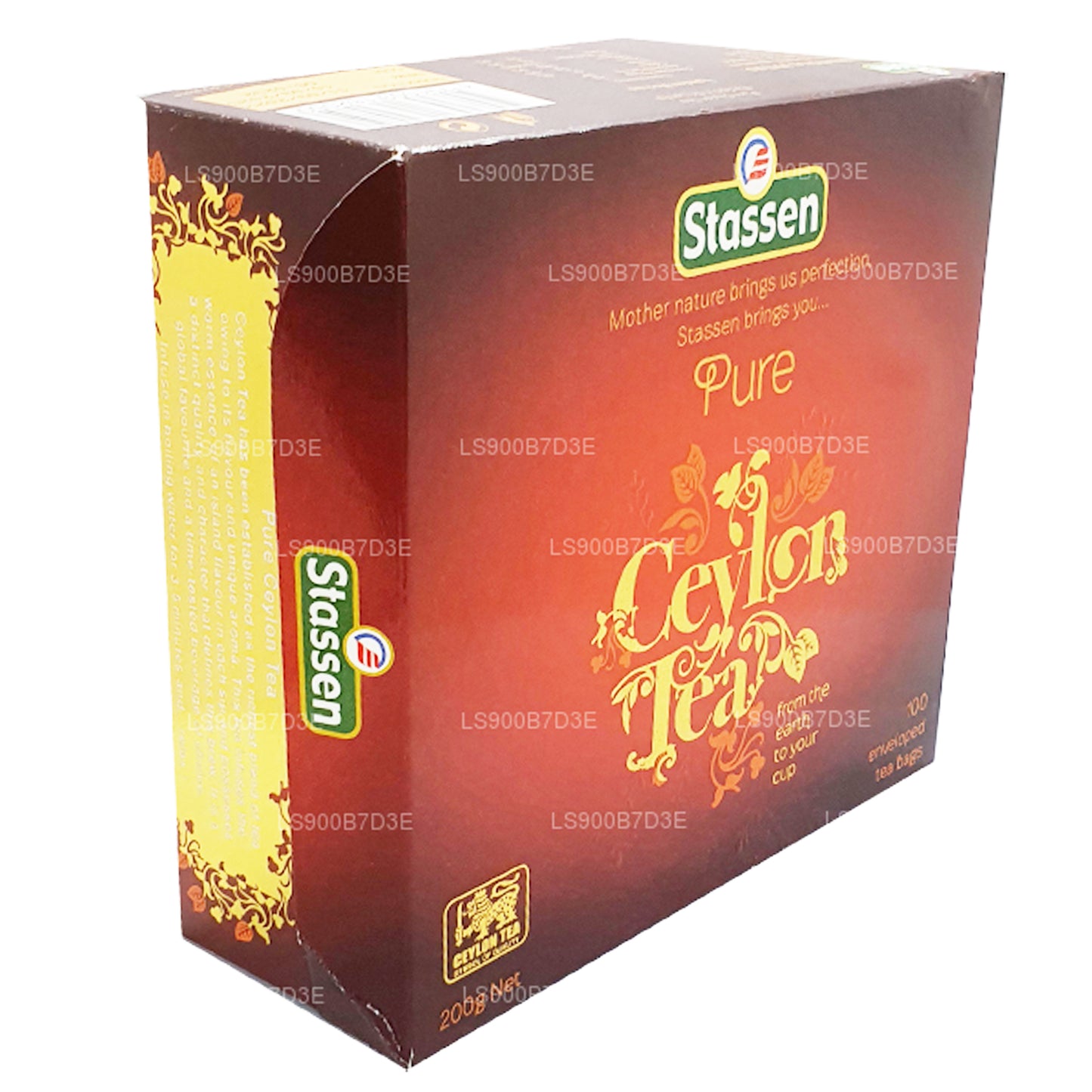 Stassen Pure 锡兰红茶 (200 克) 100 个茶包