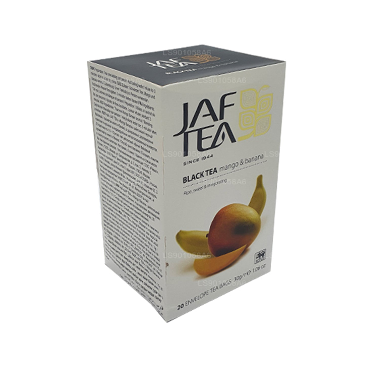 Jaf Tea Pure Fruits 系列红茶芒果香蕉 (30g) 20 个茶包