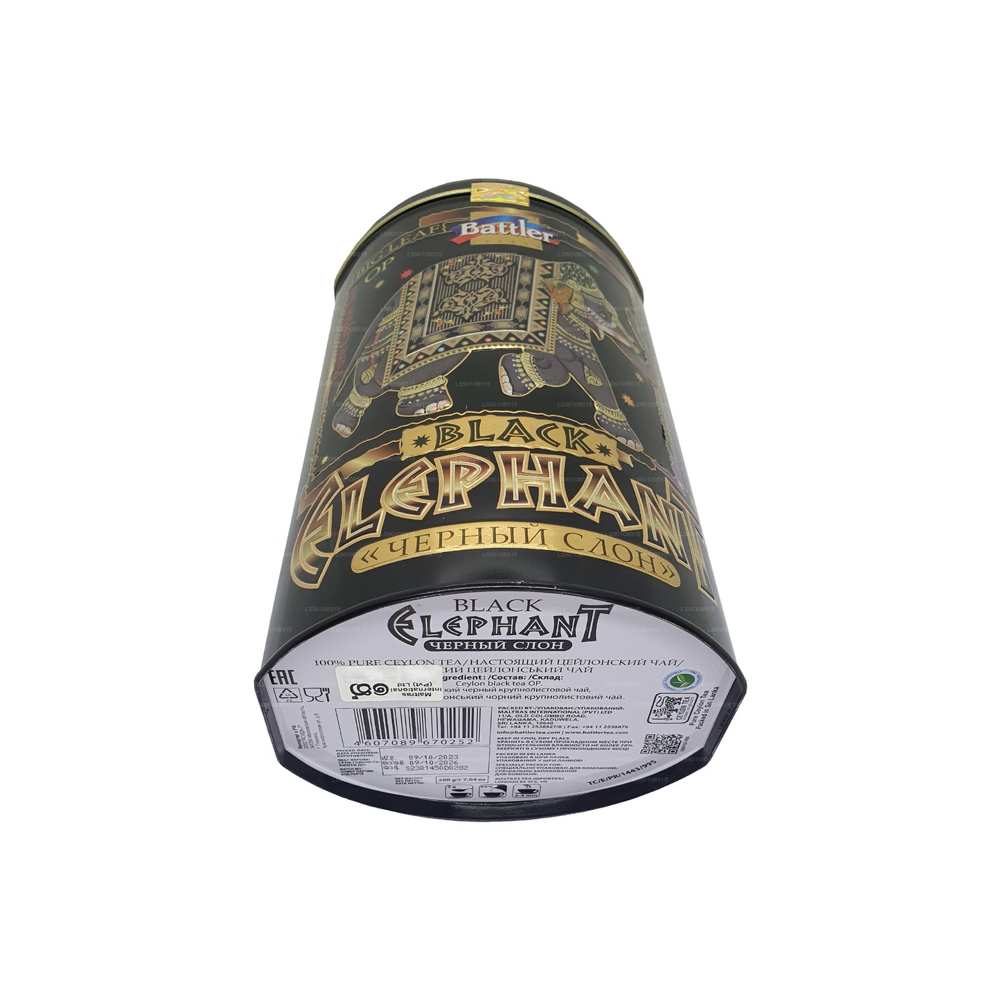 Battler 黑象 OP Tin Caddy (100g)