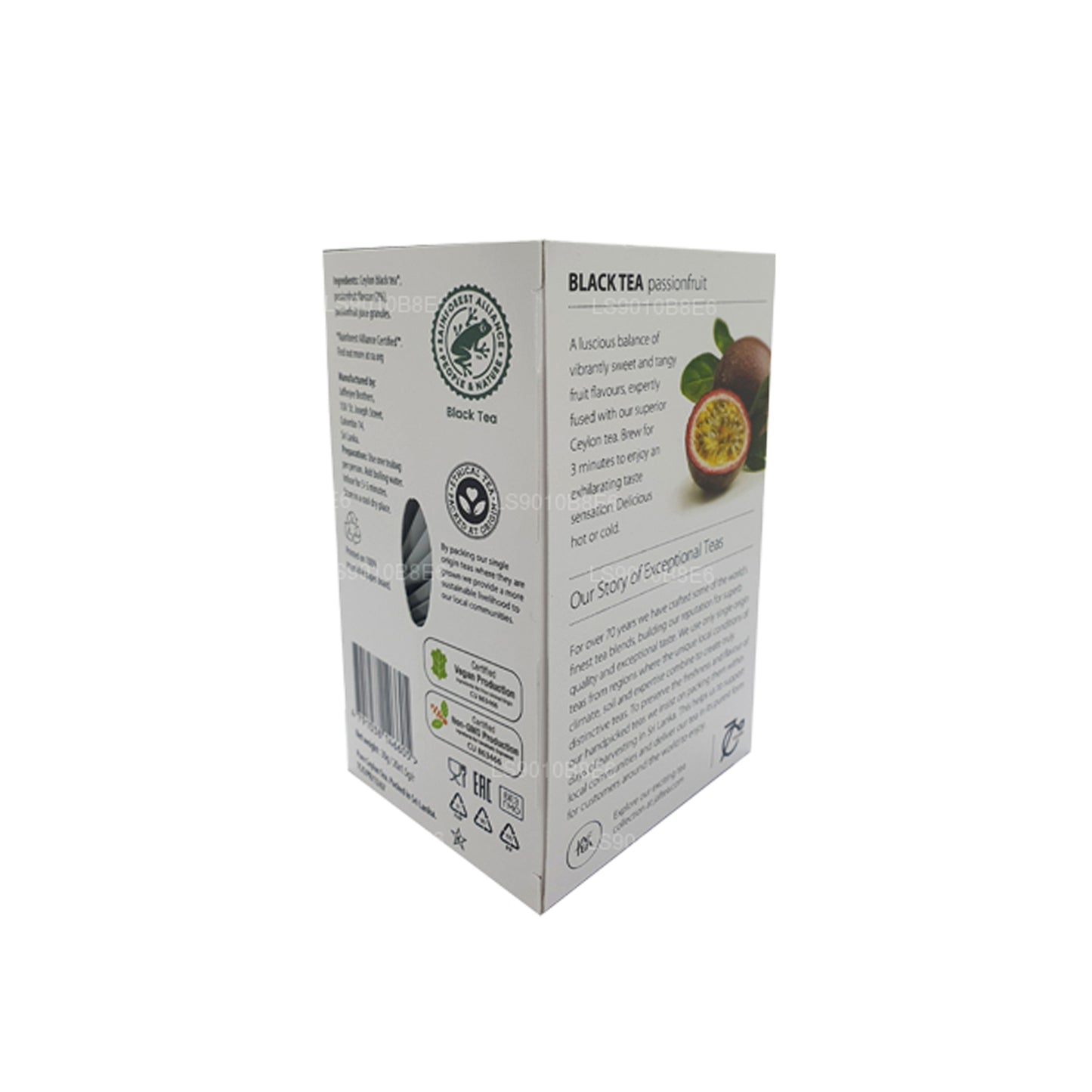 Jaf Tea Pure Fruits Collection 红茶百香果铝箔信封茶包 (30g)