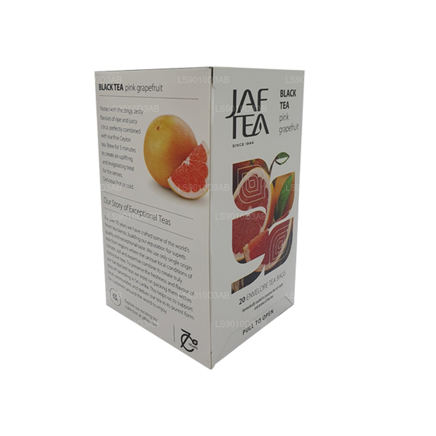 Jaf Tea Pure Fruits Collection 红茶粉红葡萄柚铝箔信封茶包 (30g)