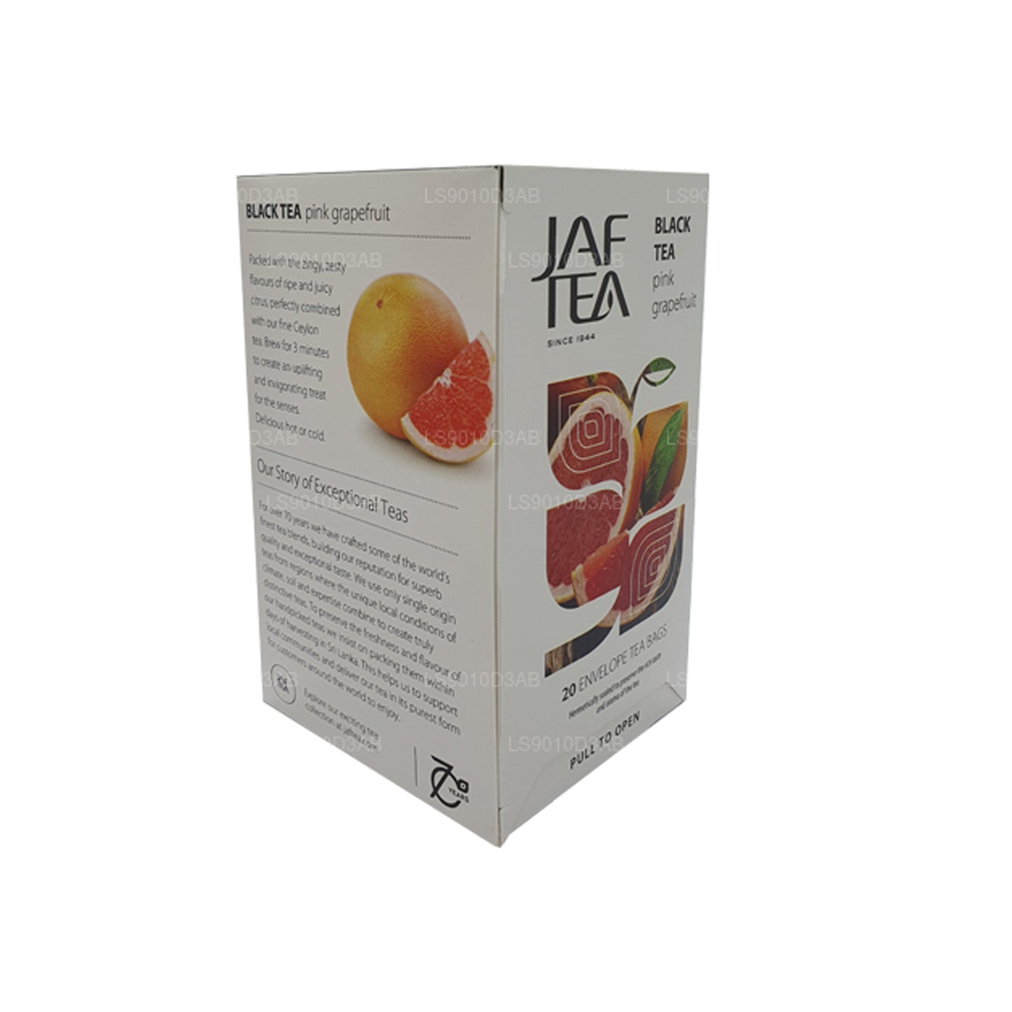 Jaf Tea Pure Fruits Collection 红茶粉红葡萄柚铝箔信封茶包 (30g)