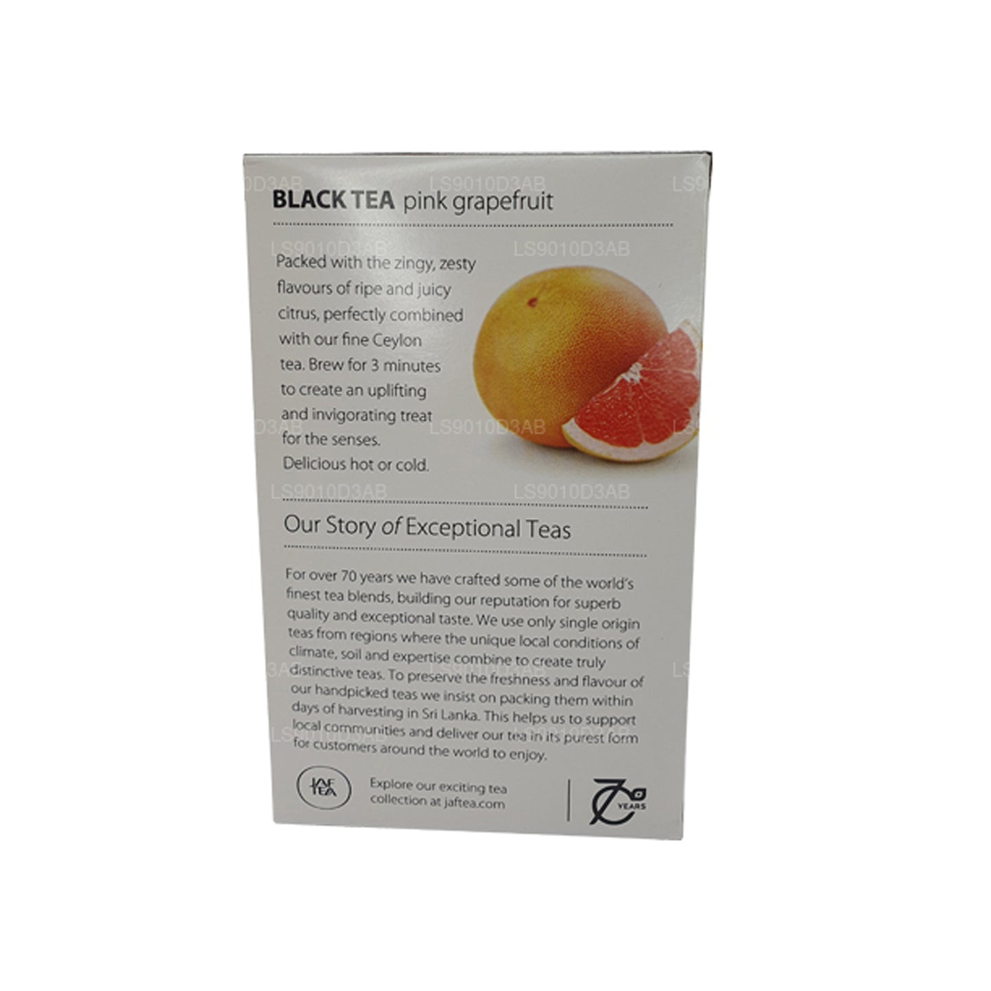 Jaf Tea Pure Fruits Collection 红茶粉红葡萄柚铝箔信封茶包 (30g)